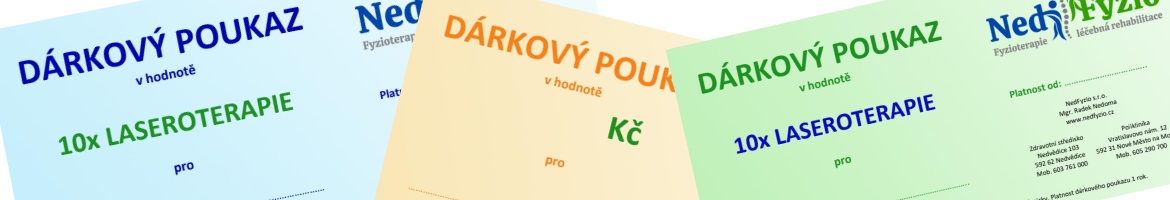 Nabízíme dárkové poukazy